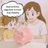 11'' Large Piggy Bank for Adults,Alcancias De Dinero para Adultos Nios,Ceramic Coin Bank,Piggy Bank for Boys,Girls Money Box,Money Bank,Modern Home Decor Living Room view 4