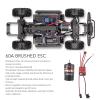 550 55T Brushed Motor, High Power 55T Brushed Motor 60A ESC Set Controller Combo for 1/10 RC Truck Car Axial HSP HPI Etc view 4
