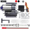Ancalos MN WPL All Metal 2 Speed GearBox Transmission Speed Change ForC14 C24 B14 B36 CB05s D90 FJ45 MN99S RC Car Upgrade Parts - (Color: Titanium 1 set, CN) view 2