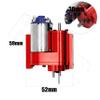 Ancalos MN WPL All Metal 2 Speed GearBox Transmission Speed Change ForC14 C24 B14 B36 CB05s D90 FJ45 MN99S RC Car Upgrade Parts - (Color: Titanium 1 set, CN) view 3