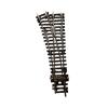 Colaxi 1:87 HO Scale Train Track Model, Toys Accessory, Railway Accessories, Sand Table Landscape, RC Railway Track Switch, Left Turn view 1