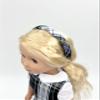 14.5 inch Doll Outfit-School Plaid Jumper include Blouse and Matching Headband/Add on Option: Sock and Shoe (Doll is not included) (Jumper Only, Plaid 80) view 4