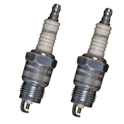 Replacement For Compatible With Champion 2 Pack of Genuine OEM (130S) Spark Plugs - RF14LC-2PK