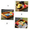 BESPORTBLE Sandbox Protection Cover Outdoor Garden Tub Lid Sand Toy Sandbox Canopy view 4