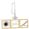 Abaodam Beginner Instrument Trumpet for Teens Boys and Girls Toy Trumpet Brass Enjoyable Music Plaything view 3
