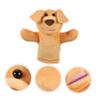 COSMEVIVI Plush Dog Hand Puppet for Interactive Role Play Soft Animal Hand Doll for Storytelling and Parent Games Ideal for Creative Play and Imaginative Fun view 4