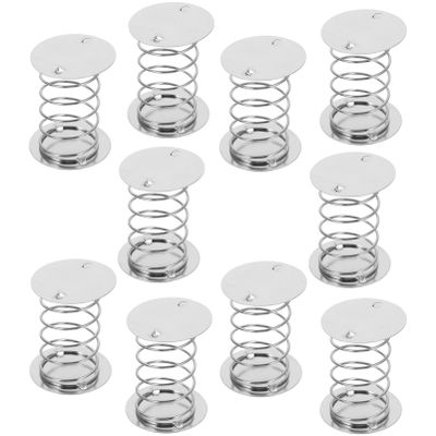 BELLIFFY 10pcs Spring Base Doll Shaking Toy for Car Dashboard Accessory for Projects Non-Mechanical Design Easy to Install