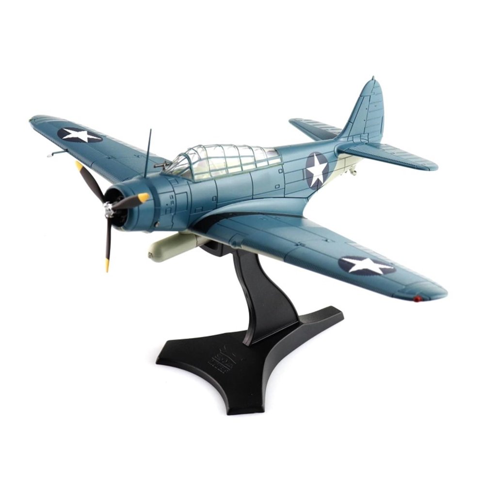 LIUSANGLIU Scale Aircraft 1: 72 for US TBD-1 Fighter Model 1942 Alloy Plane Model Simulated Scale Aircraft Decoration Office Gifts Suitable for Display