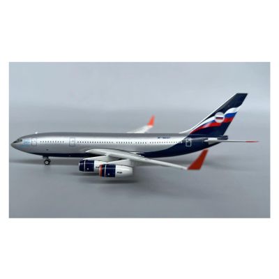 LIUSANGLIU Scale Aircraft 1/400 for Russian IL-96-300 Aircraft Model RF-96007 Alloy Plane Model Decorative Souvenirs Suitable for Display