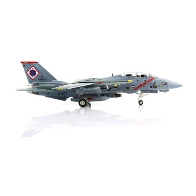 LIUSANGLIU Scale Aircraft 1/72 for US F-14B Fighter Model 163225 VF-102 2002 "OEF Alloy Collection Model Decorative Souvenirs Gifts Suitable for Display