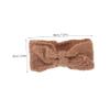 ASAKKURA 2pcs Girls Bow Headband Newborn Boy Girl Hair Bow Soft Knitted Headwear Hair Decorations for Party Accessory view 2