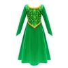 Dressy Daisy Little Girls Princess Ogre Halloween Costume Birthday Party Dress Up Green Gown with Ears & Crown Size 10-12 view 2