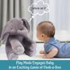 Dimple Emery Peek A Boo Elephant Toy, Interactive Singing Stuffed Elephant Plush with Moving Ears, Musical Stuffed Animal for Babies and Toddlers, Adorable Baby Toy - Adorable Gift for Grandchild view 4