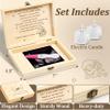 Sympathy Gift Baskets for Loss of Baby Care Package for Women, Miscarriage Memorial Bereavement Gifts for Mothers Dad Baby Keepsake Box view 2