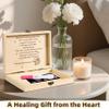 Sympathy Gift Baskets for Loss of Baby Care Package for Women, Miscarriage Memorial Bereavement Gifts for Mothers Dad Baby Keepsake Box view 4