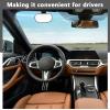 TINEASUR Car Backseat Mirror Safety Viewing Mirror Clip for Easy Backseat Observation Secure Clamp for All Vehicles Driver Safety Shatterproof Design view 3