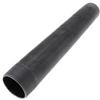 2-1/2" x 18" Black Nipple view 1