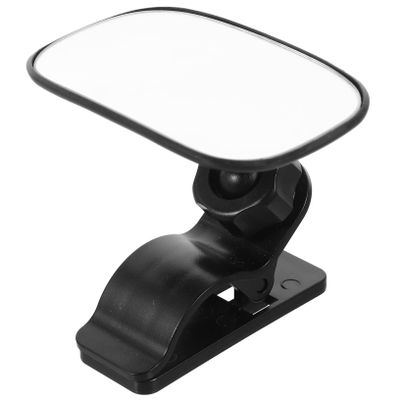 BELLIFFY Clip Rear View Mirror for Car Interior Safety Backseat Viewing Mirror Driver Visibility Easy Install Angle for Parents Caregivers