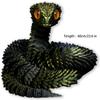 3D Printed Animals Snake Toys, 3D Printed Snake Movable Joint ,3D Printed Fidget Toys for Home Office Decor, 3D Printed Animals Toy Adults Fidget Toys (Black Gold, L) view 3