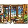 Educa - 1500 Piece Puzzle for Adults | Observer's Window. Includes Glue Fix Puzzle. Measurements: 85 x 60 cm. from 14 Years Old (20333) view 2