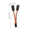 ORFOFE 10pcs Replacement Extension Cable y Harness Cord for Rc Models Red Wire view 2