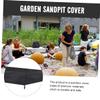 Gogogmee Square Sandbox Cover with Drawstring Dustproof Protective Cover for for Boy Girl Design for Easy Use view 3