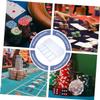 GLSTOY 2pcs Poker Chips Rack Organizer with Cover Storage Case for Chips Easy to Carry and Tidy for Game and Family Gatherings view 4