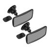 Anneome 2pcs Safety Mirror for Car Suction Cup Rearview Mirror Rotation for Viewing Stroller Accessory view 1