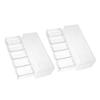KOMBIUDA 2pcs Poker Chips Storage Box Chips Poker Rack Case Organizer Compartments view 1