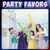 Bedwina Inflatable Light Sabers for Kids - (Pack of 6) 35-inch Neon Color Blow-Up Toy Saber Swords, Party Favors, Goodie Bags, Star Galaxy Theme Birthdays & Prize Toys view 4