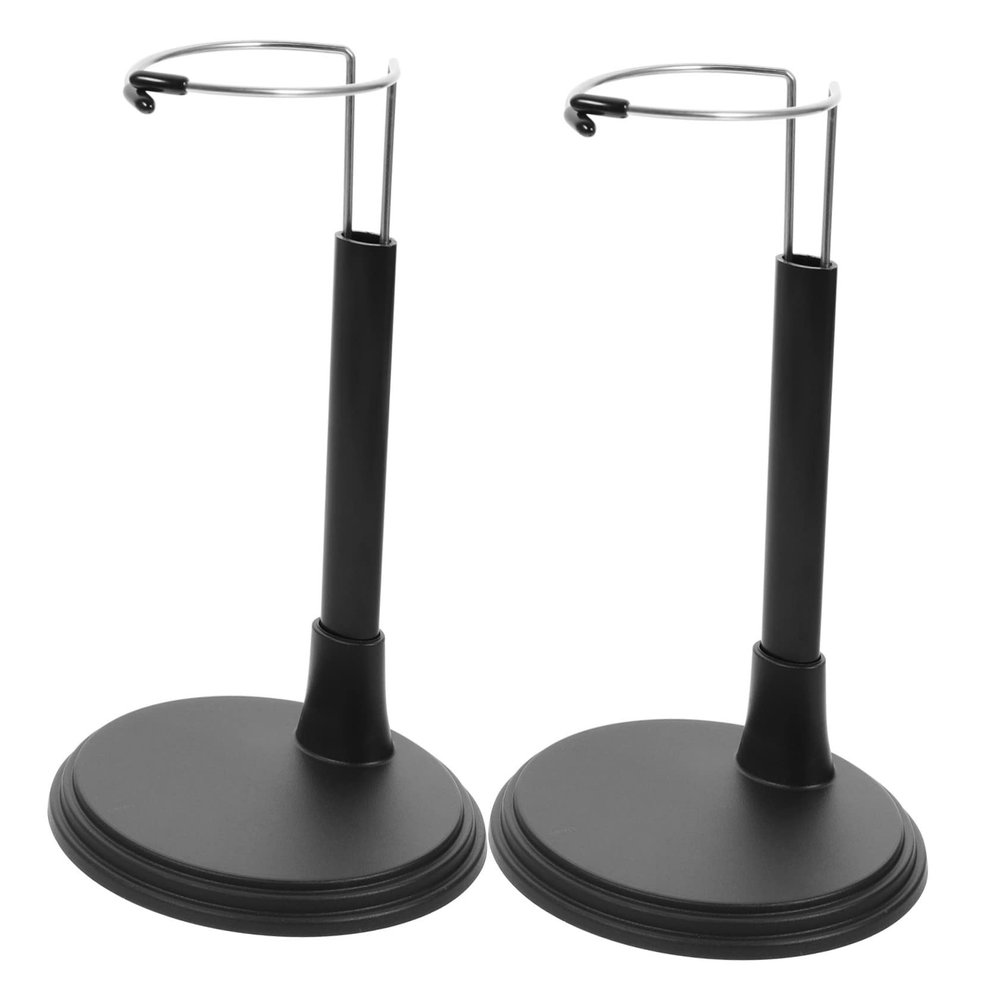 BRIGHTFUFU Doll Stand Action Figure Base Display Stand Expandable Height for Doll Shops