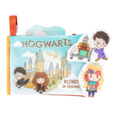 Kids Preferred Harry Potter Activity Deluxe Soft Book with Crinkle, Squeak, Peek-a-Boo Flap, and Tactile Features 8 Inches