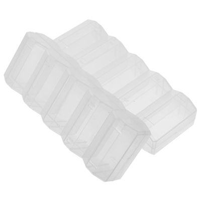 FOYTOKI 2pcs Professional Poker Chip Case Multi-function Storage Tray Lids for Chips Plastic Organizer