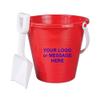 75-Qty Customized 6" Pail with Shovel with Your Logo & Message for Kids Promotions, Parties, Events view 4