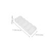 ibasenice 2pcs Multi-function Poker Chip Case Tray Portable Plastic Chip Box for Collector Poker Holder view 2