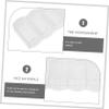 GLSTOY 2pcs Sturdy Poker Chip Storage Holder Plastic Chip Box Tray Multi-function Poker Organizer view 3