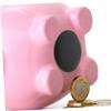 BUGUUYO 20pcs Piggy Bank Bottom Cover Saving Box Plug Round Plug Closure for Coin Bank Box Closure view 3