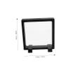 Alipis Floating Coin Display Stand Floating Frame Holder Square Base for Medallions Jewelry Pe Material view 2