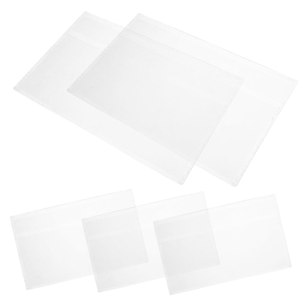 Alasum 5pcs Banknote Sleeves Paper Money Holders Collectors Bill Protector Currency Display Frame