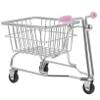 OKUMEYR Egg Holder Makeup Cart Wheels Mini Shopping Cart Toy for Desktop Decor Sponge Blender Holder view 1