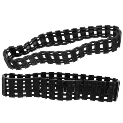 FELTECHELECTR 2pcs Tank Track Replacement Parts for Remote Control Models Build Your Own Electric Tank Excellent Traction and Lightweight Design