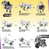 caincosmetic GoGo Dino Transforming Dinosaur Robot Velociraptor VELI  2-in-1 Dino & Police Motorcycle Mode view 3
