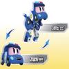 caincosmetic GoGo Dino Transforming Dinosaur Robot Allosaurus Dani  2-in-1 Dino & Police Car Mode view 2