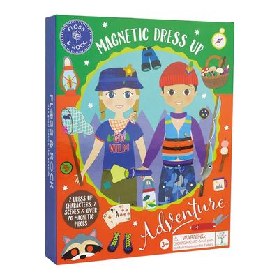 Floss & Rock Adventure Magnetic Dolls Dress Up Set