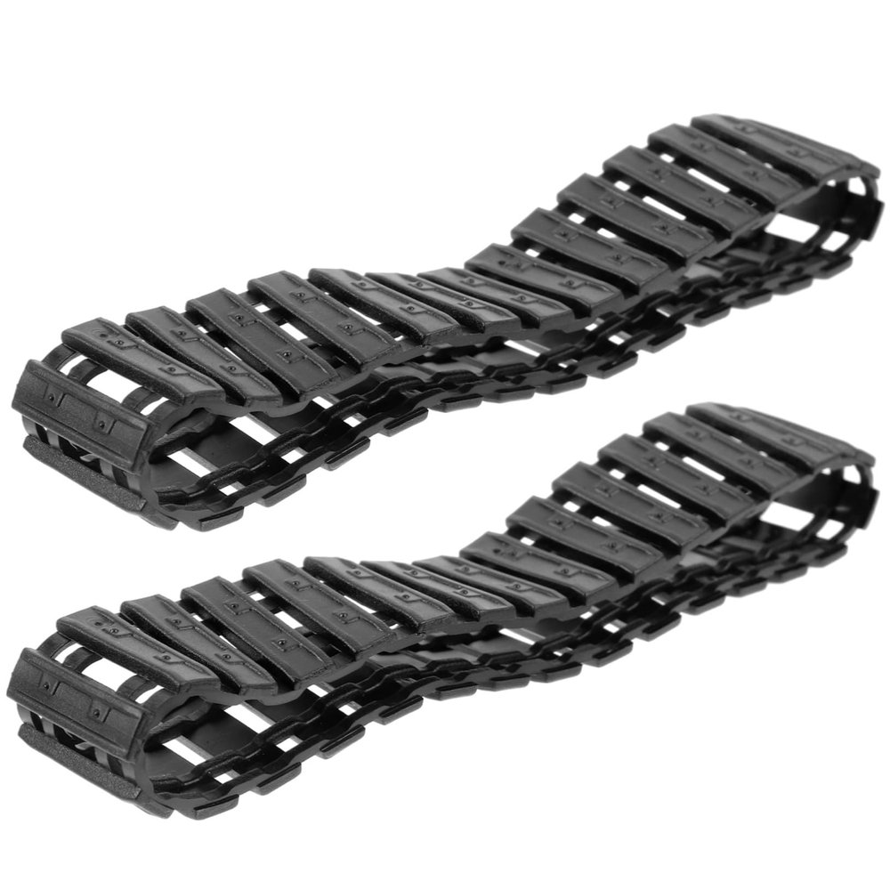 ORFOFE 2pcs Tank Track Replacement for Crawler Rc Robot Vehicles Tracks for Custom Tank Models Creativity and Problem-Solving Skills
