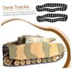 ORFOFE 2pcs Tank Track Replacement for Crawler Rc Robot Vehicles Tracks for Custom Tank Models Creativity and Problem-Solving Skills view 4