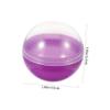 Alipis 50pcs Plastic Shell Toys Round Openable Capsules Bulk Prize Balls Fillable Easter Eggs Candy Storage Container for Toys view 2