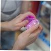 Alipis 50pcs Plastic Shell Toys Round Openable Capsules Bulk Prize Balls Fillable Easter Eggs Candy Storage Container for Toys view 3