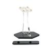 Brickcessories Display Stand Compatible with Set 40580 - Blacktron Cruiser - Acrylic Display Stand - Set Not Included view 2