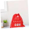 FRCOLOR Holder Bag Plastic Organizer Drawstring Mahjong Game Bag Large Capacity Storage Pouches Occasion-Friendly view 4